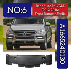 Front Bumper Sheild 1665240130 A1665240130 Compatible With Mercedes Benz For ML/GLE CLASS (W166) (2012-2016) Tag No.6