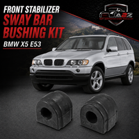 Front Stabilizer Sway Bar Bushing Kit 31351097021 1097021 Compatible With BMW X5 E53