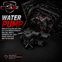 Water Pump 04E121600AD04E121600AG 04E121600AQ 04E121600BG 04E121600CD 04E121600D Compatible With AUDI A3 Convertible (8V7, 8VE) | A3 / S3 & SKODA OCTAVIA III (5E3, NL3, NR3) &VW BEETLE (5C1, 5C2) | FUSCA | BJALLA & GOLF VII Van (5G1)  Tag-W-19