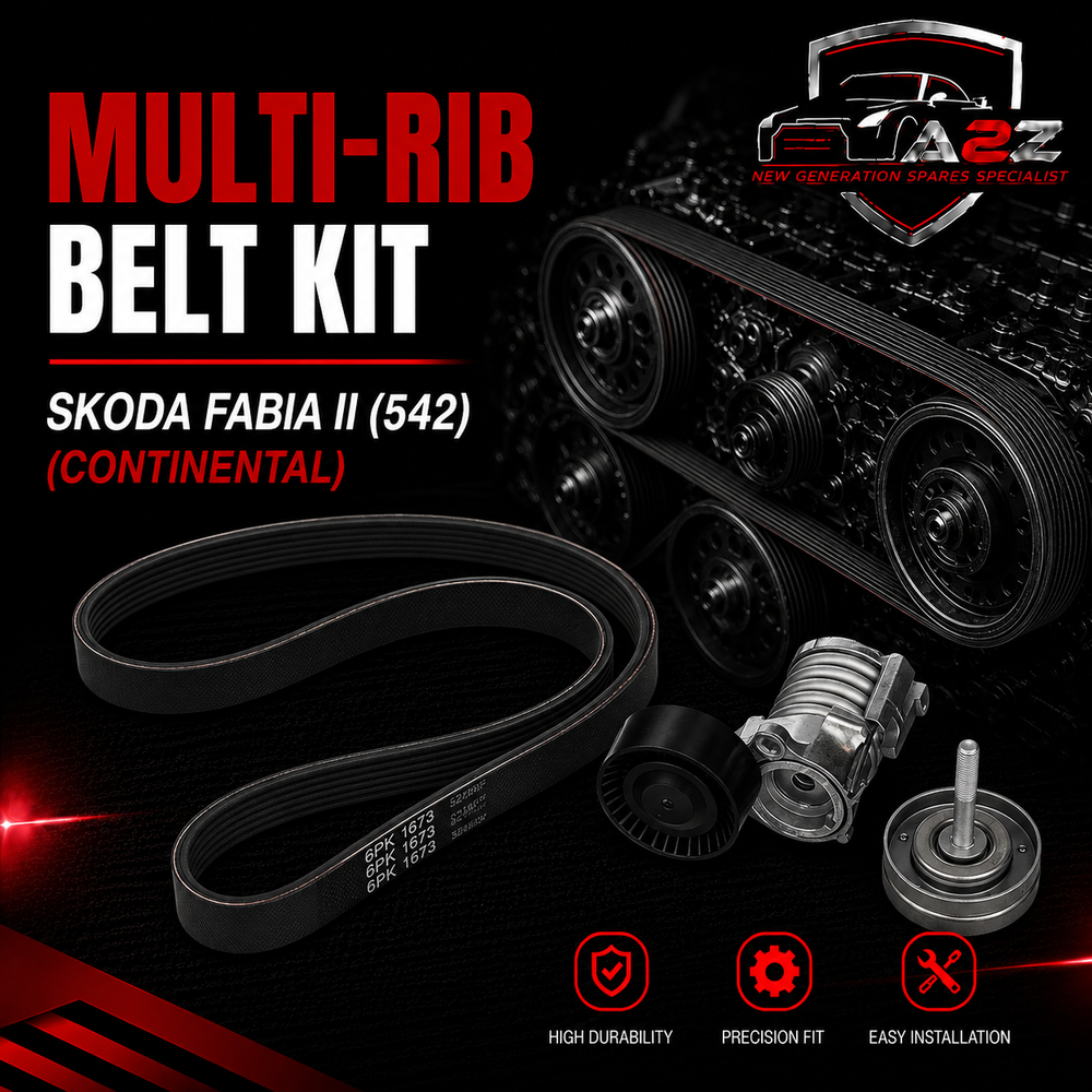 Multi Rib Belt Kit 6PK1873K1 Compatible With SKODA FABIA II (542)