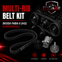 Multi Rib Belt Kit 6PK1873K1 Compatible With SKODA FABIA II (542)