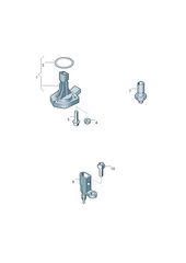 Oil Level Sensor 04E907660 Compatible With AUDI Q3