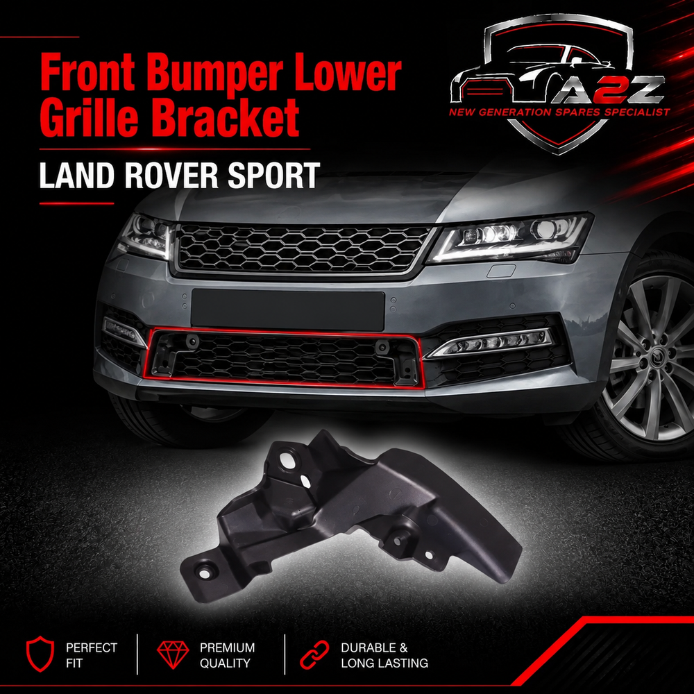 Front Bumper Lower Grille Bracket Left LR169795 & Right LR169793 Compatible With LAND ROVER SPORT