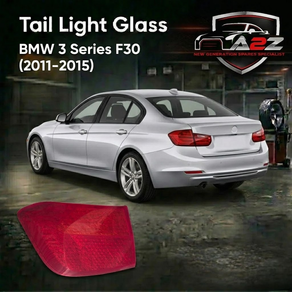 Tail Light Glass Compatible With BMW 3 Series F30 (2011-2015)