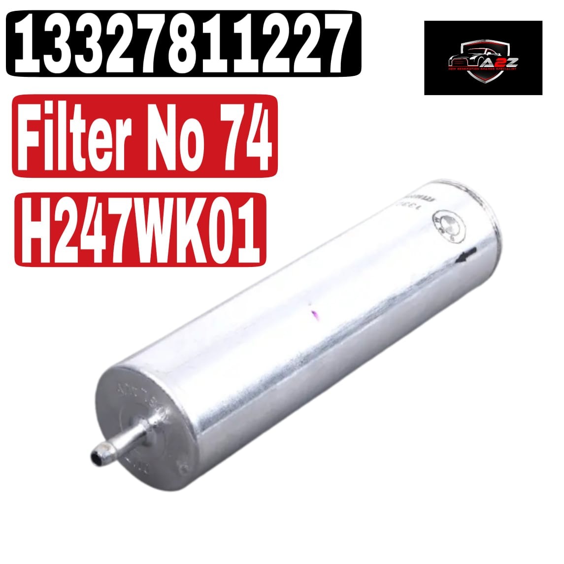 Fuel Filter 13327811227 & H247WK01 & KL169/4D Compatible With BMW 5 (E60) & 5 (F10) & 5 Gran Turismo (F07)Tag 74
