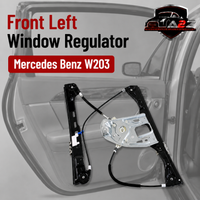 Front Left Window Regulator 2037201546 Compatible With Mercedes Benz W203
