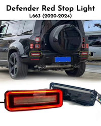 Red Stop Light Set Compatible With Land Rover Defender L633 (2020-2024)