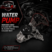 Water Pump 2732000201 A2732000201 Compatible With MERCEDES-BENZ E-CLASS W211 W212 & GL-CLASS X164 & S-CLASS W221 Tag-W-15