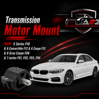 Transmission Motor Mount 22326775916 22316777388 Compatible With BMW 5 Series F10 & 6 Convertible F12 & 6 Coupe F13 & 6 Gran Coupe F06 & 7 series  F01, F02, F03, F04