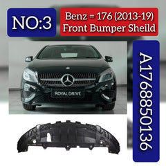 Front Bumper Sheild 1768850136 A1768850136 Compatible With Mercedes Benz For A CLASS (W176) Tag No.3