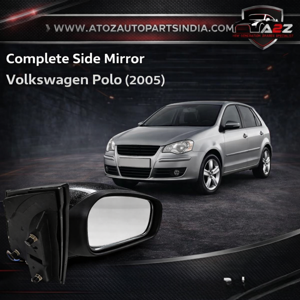 Side Mirror Set Left 6QD857507 & Right 6QD857508 Compatible With Volkswagen Polo (2005)