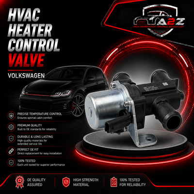 HVAC Heater Control Valve 5Q0906457C 5QD906457 Compatible With Volkswagen