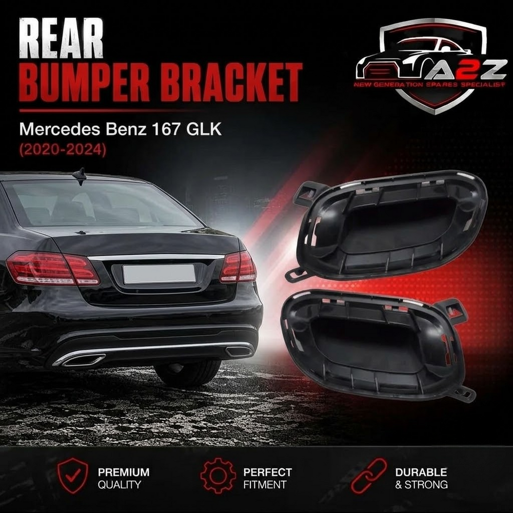 Rear Bumper Bracket Left Side 1678857700 & Right 1678857800 Compatible With Mercedes Benz 167 GLK (2020-2024) Tag No.712