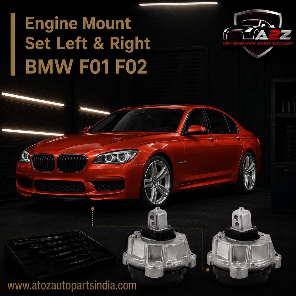Engine Mount Set Left 22116859845 22116777375 22116860231 & Right 22116859846 Compatible With BMW F01 F02