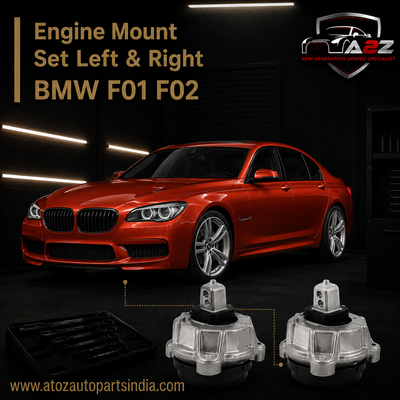 Engine Mount Set Left 22116859845 22116777375 22116860231 & Right 22116859846 Compatible With BMW F01 F02