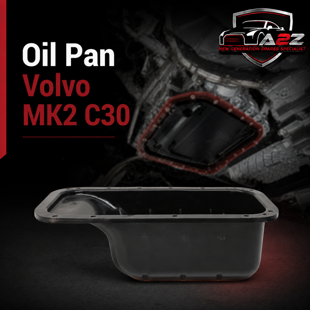 Oil Pan 32137258 30750166 30711528 Compatible With Volvo MK2 C30