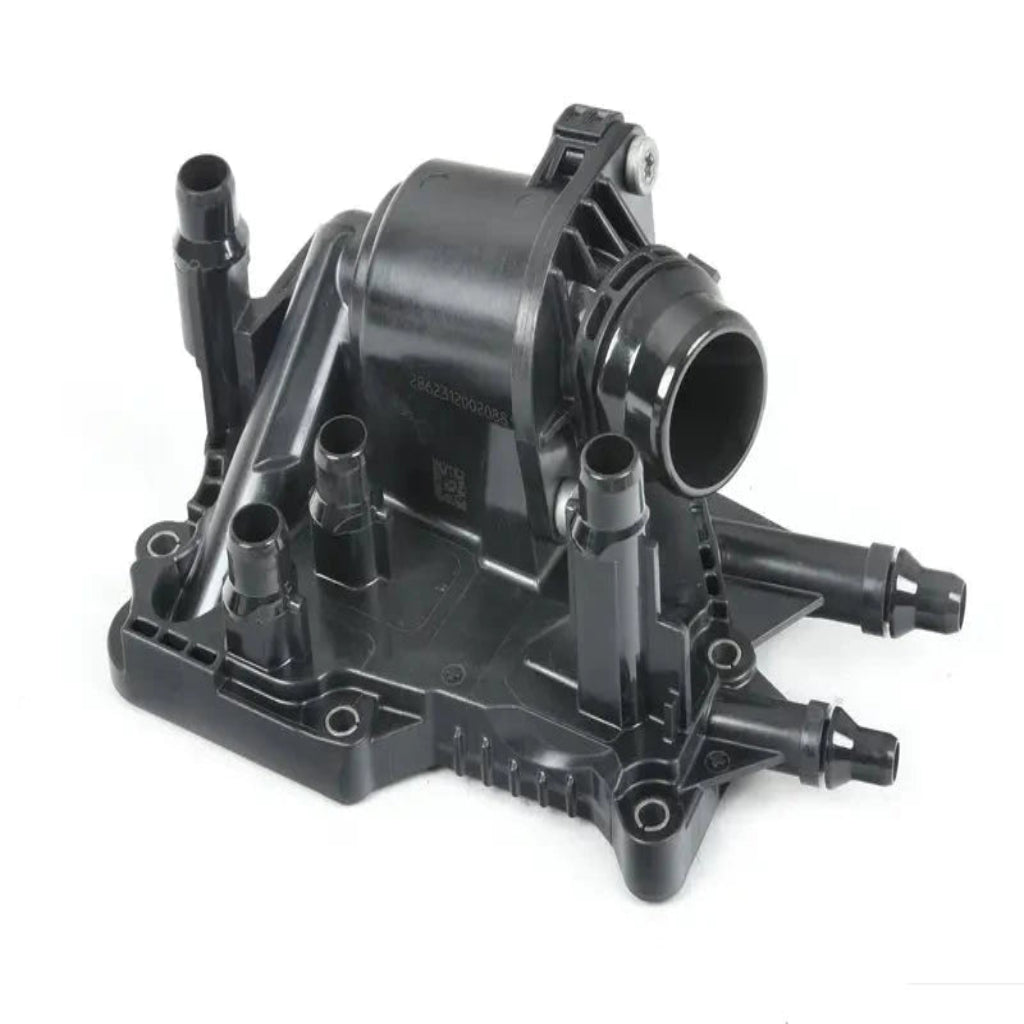 Thermostat Housing 11538576288 Compatible With BMW 5 (G30, F90) & 6 Gran Turismo (G32) & 7 (G11, G12) & X4 (G02, F98) & X5 (G05, F95) & X7 (G07) Tag No.100