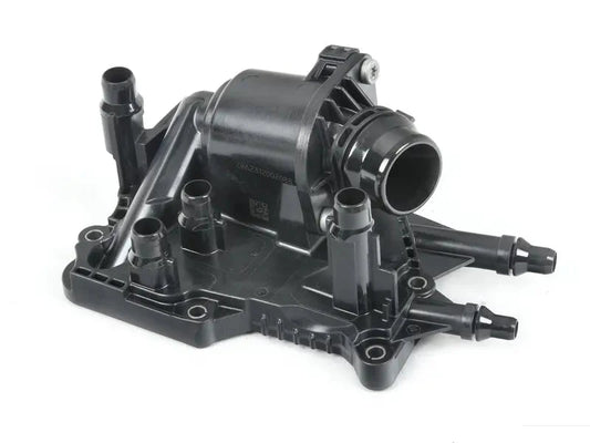 Thermostat Housing 11538576288 Compatible With BMW 5 (G30, F90) & 6 Gran Turismo (G32) & 7 (G11, G12) & X4 (G02, F98) & X5 (G05, F95) & X7 (G07) Tag No.100