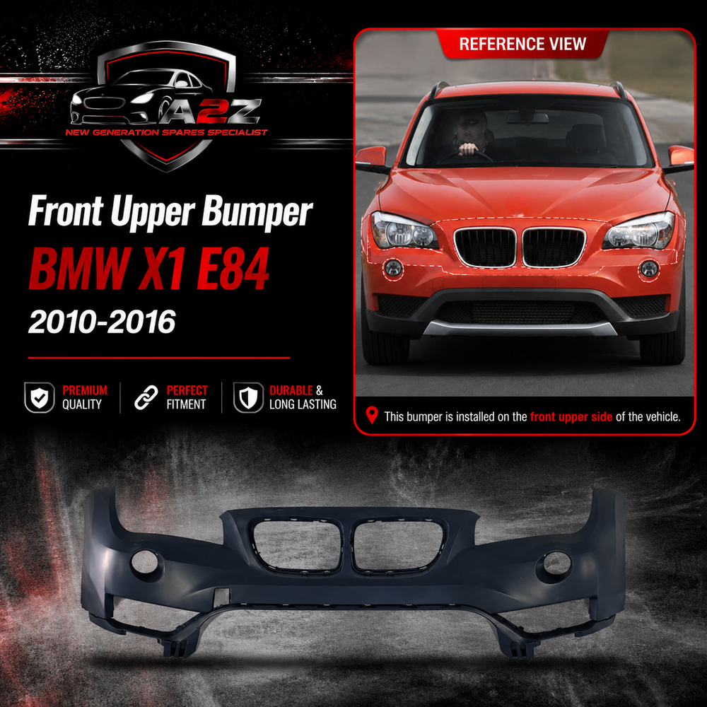 Front Upper Bumper 51117345031 Compatible With BMW  X1 E84 2010-2016 Tag no.417