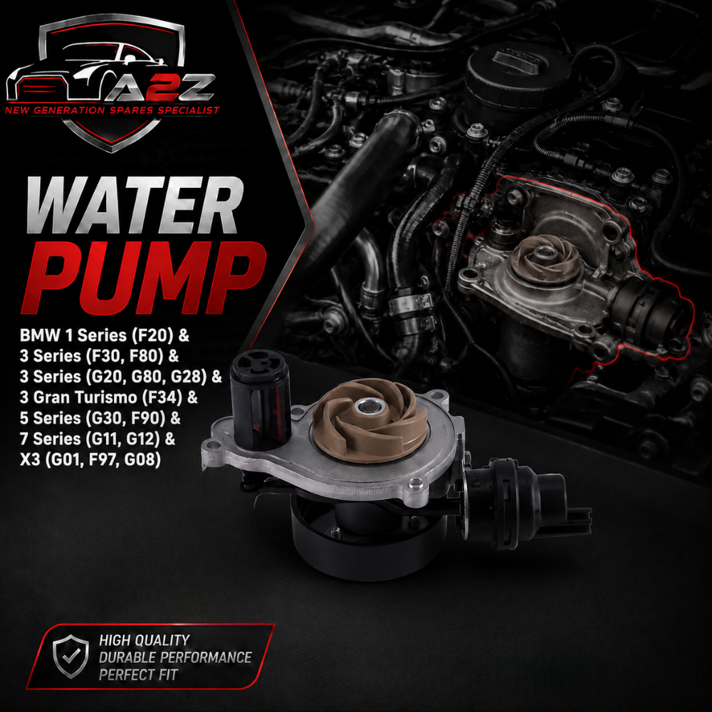 Water Pump 11518638026 11512367474 11517644809 11518575695 11518592238 Compatible With BMW 1 Series (F20) & 3 Series (F30, F80) & 3 Series (G20, G80, G28) & 3 Gran Turismo (F34) &  5 Series (G30, F90) &  7 Series  (G11, G12) & X3 (G01, F97, G08) Tag No.81