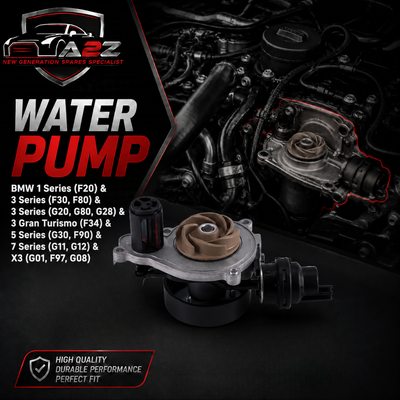 Water Pump 11518638026 11512367474 11517644809 11518575695 11518592238 Compatible With BMW 1 Series (F20) & 3 Series (F30, F80) & 3 Series (G20, G80, G28) & 3 Gran Turismo (F34) &  5 Series (G30, F90) &  7 Series  (G11, G12) & X3 (G01, F97, G08) Tag No.81