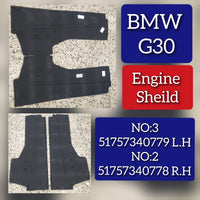 Lower Body Sheild Left 51757340778 & Right 51757340779 Compatible with BMW 5 Series G30 Tag No.2 & 3