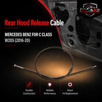 Rear Hood Release Cable A2058800159 A2058800059 2058800159 Compatible With MERCEDES BENZ FOR C CLASS W205 (2016-20)
