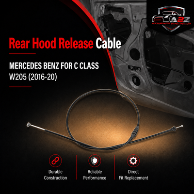 Rear Hood Release Cable A2058800159 A2058800059 2058800159 Compatible With MERCEDES BENZ FOR C CLASS W205 (2016-20)