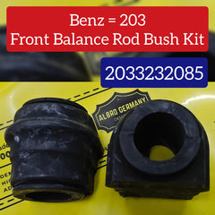 Front Stabilizer Sway Bar Bushing Kit 2033232085 A2033232085 2033230685 Compatible With MERCEDES-BENZ C-CLASS (W203)