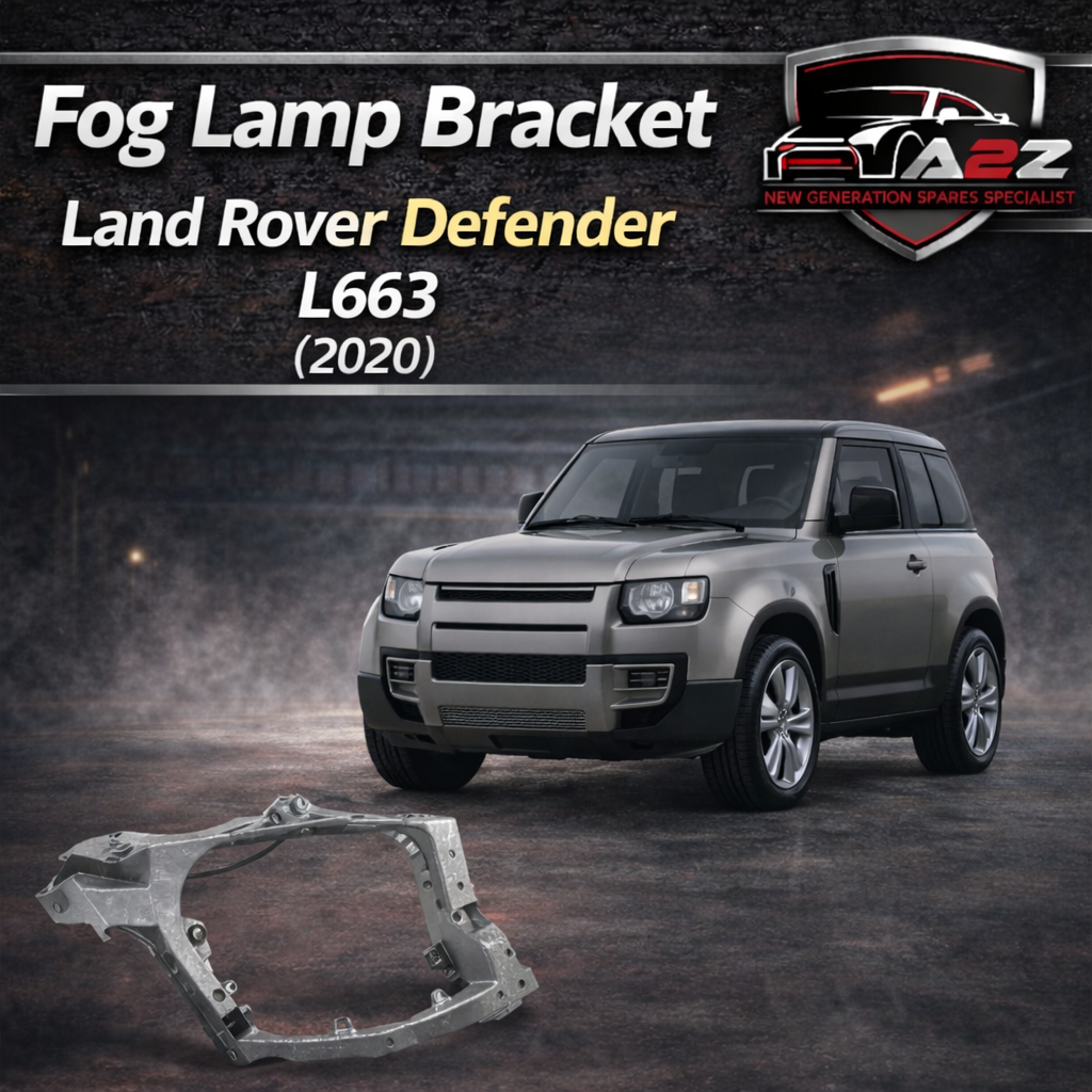 Head Light Cover Set (Silver) Right LR131285 & Left LR131286 Compatible With Land Rover Defender L663 (2020)