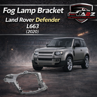 Head Light Cover Set (Silver) Right LR131285 & Left LR131286 Compatible With Land Rover Defender L663 (2020)