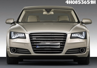 Glossy Black Original Show Grill A4H0853551GHT94 Compatible With AUDI A8 4H (2011-2014) Tag No.106
