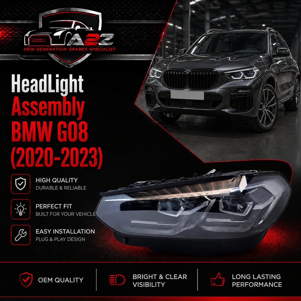 Complete Head Light Set Left 63115A1FB17 & Right 63115A1FB18 Compatible With BMW G08