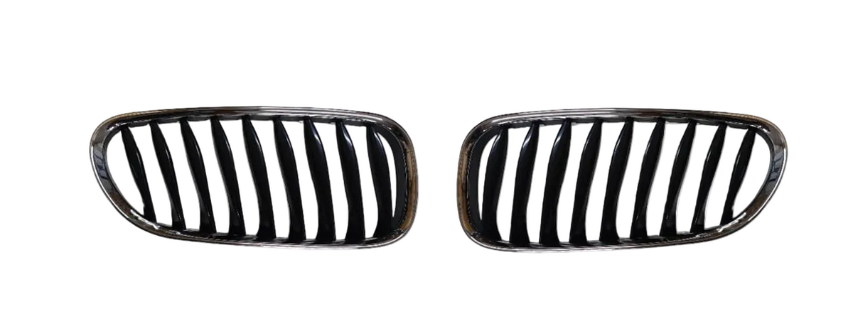 Outer Chrome Show Grill Left 51137051957 & Right 51137051958 Compatible With BMW Z4 E84 (2003-2008) Tag No.92