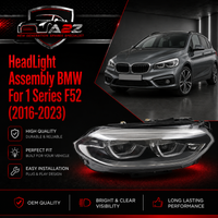 Complete Headlight Set Left 63117466503 & Right 63117466504 Compatible With BMW For 1 Series F52