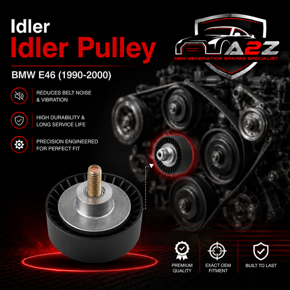 Idler Pulley 11281435594 Compatible With BMW E46