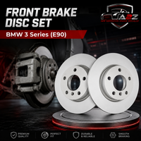 Front Brake Disc Set 34116854997 34116764641 Compatible With BMW 3 Series (E90)