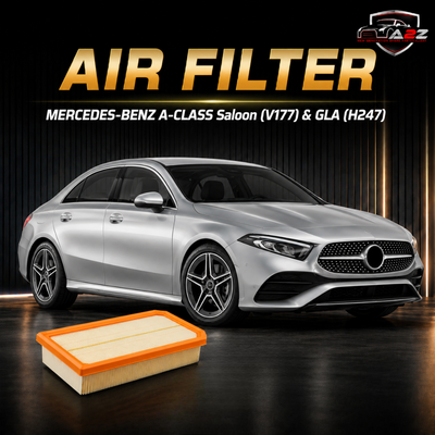 Air Filter - A2600940300 & E1621L & KL705 Compatible With MERCEDES-BENZ A-CLASS Saloon (V177) & GLA (H247)- Tag 217