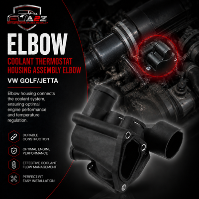 Coolant Thermostat Housing Assembly Elbow 0221211117C 2212111170 Compatible With VW GOlF/JETTA Tag No.56