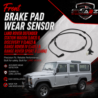 Front Brake Pad Wear Sensor LR098988 Compatible With  LAND ROVER DEFENDER Station Wagon (L663) & DISCOVERY V (L462) & RANGE ROVER IV (L405) & RANGE ROVER SPORT II (L494)