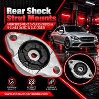 Rear Shock Strut Mounts 2133264800 Compatible With MERCEDES-BENZ C-CLASS (W205)  & E-CLASS (W213) & GLC (X253)