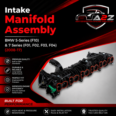 Intake Manifold Assembly 11617807991 Compatible With BMW 5 Series (F10) & 7 Series (F01, F02, F03, F04) & X3 (F25)  & X5 (F15, F85) & X6 (F16, F86)