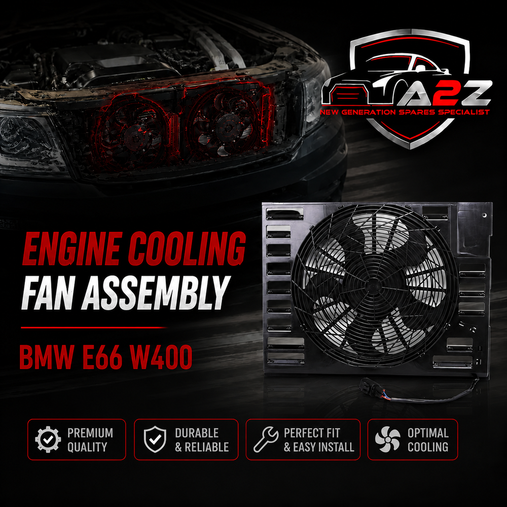 Engine Cooling Fan Assembly 64546921379 Compatible With BMW E66 W400