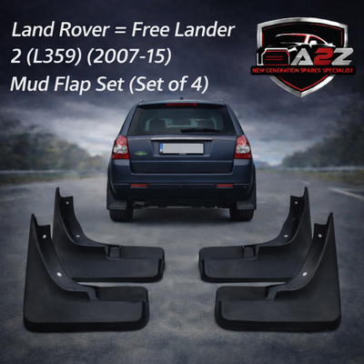 Land Rover = 2 Free Lander 2(L359) (2007-15) Mud Flap Set (Set of 4) Tag 7