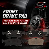 Front Brake Pad A0074208120 2519201 P050108 Compatible With MERCEDES-BENZ GL-CLASS X166 & GLE W166 & GLS X166