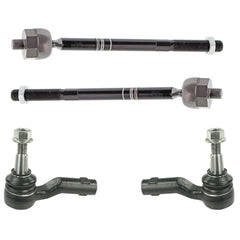 Front Steering Tie Rod End Head Assembly (Rack End LR026271 & Tie Rod End Left & Right LR027570 LR026267) Compatible With LAND ROVER DISCOVERY SPORT (L550) & RANGE ROVER EVOQUE (L538)