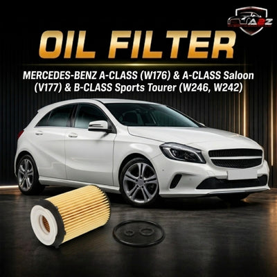 Oil Filter E818HD238 & 2701800109 & OX982D 2701800009 A2701800009 A2701800109 Compatible With MERCEDES-BENZ A-CLASS (W176) & A-CLASS Saloon (V177) & B-CLASS Sports Tourer (W246, W242) Tag : 55