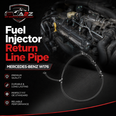 Fuel Injector Return Line Pipe  6420705532 Compatible With MERCEDES-BENZ A-CLASS (W176) & B-CLASS (W246) & C-CLASS (W204) & C-CLASS (W205) & CLA Coupe (C117) & CLS (C218) & E-CLASS (W212) & GLA-CLASS (X156) & GLC (X253) & GLE (W166)