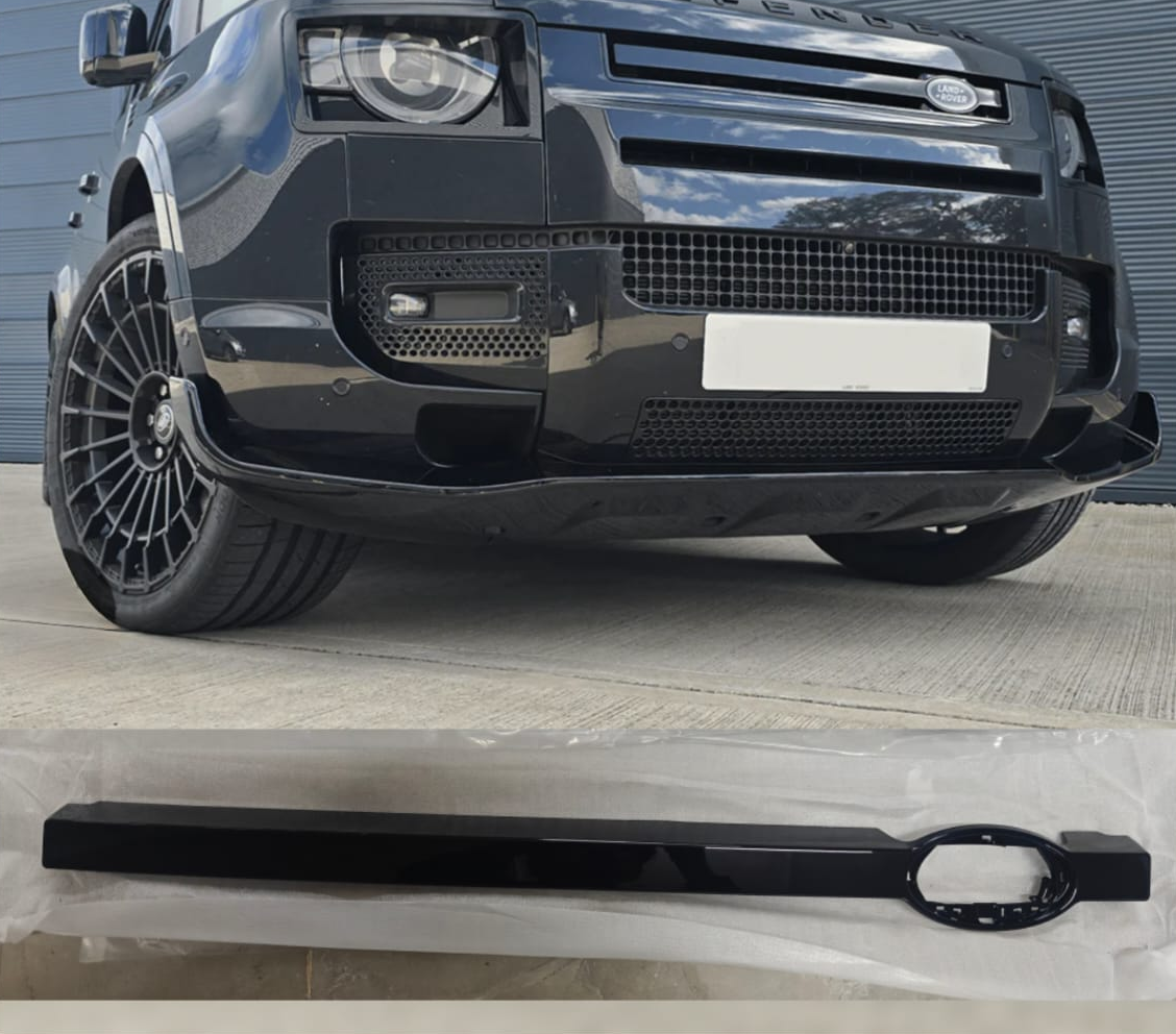 Gloss Black Show Grill Chrome Compatible With Land Rover Defender (L663) (2020-2024) Tag No.77
