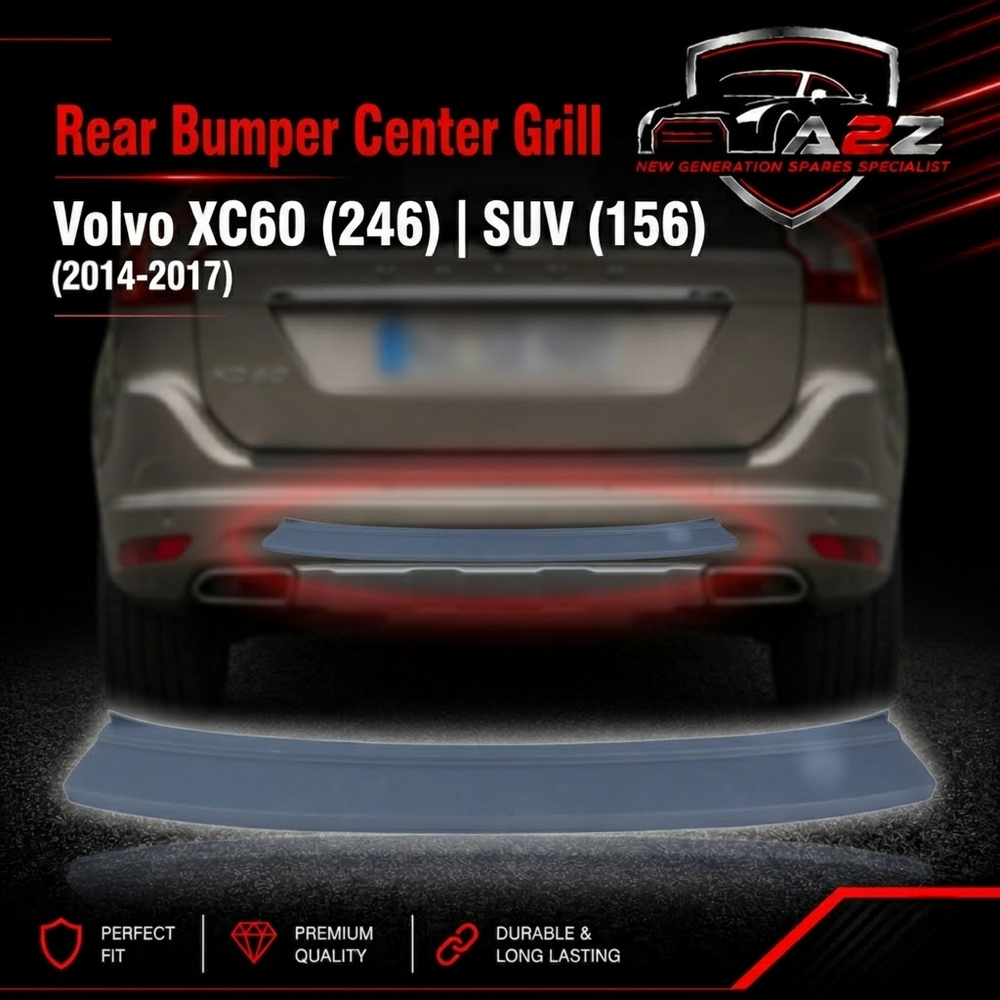 Rear Bumper Grill Center Side 39821607 Compatible With Volvo XC60 (246) I SUV (156) Tag No.203
